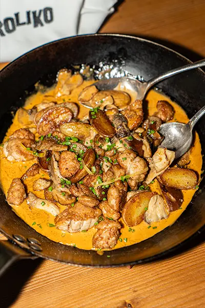 Plat à partager chez Roliko